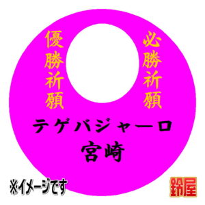 デゲバジャーロ宮崎応援グッズ1