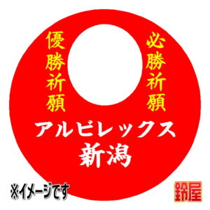 アルビレックス新潟応援グッズ1